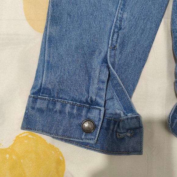 Louis Vuitton Blue Lapel Denim Jacket - Picture 6 of 11